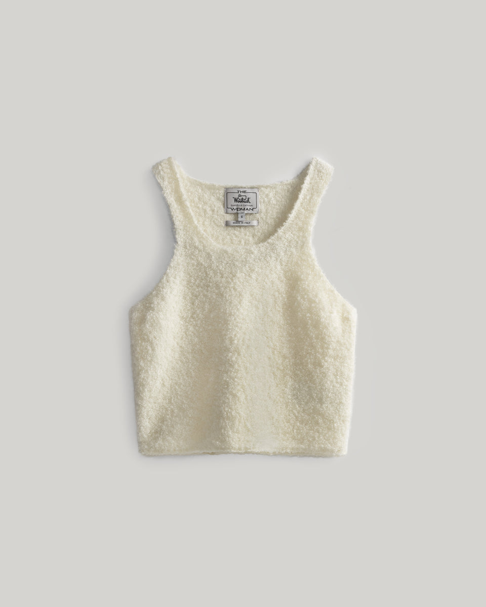 DC Bouclé Top Cream