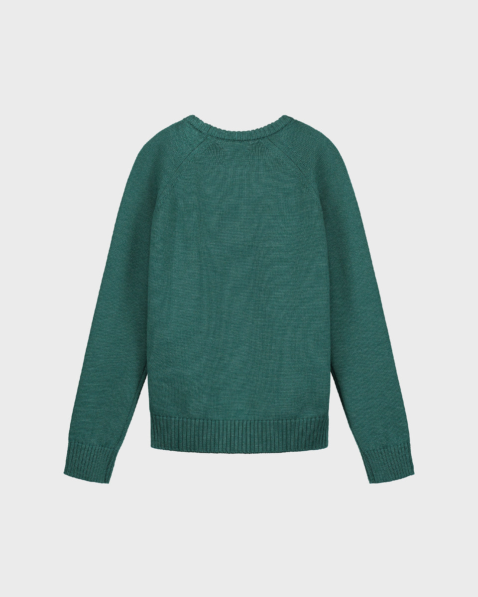 DC Merino Sweater Pine Melange