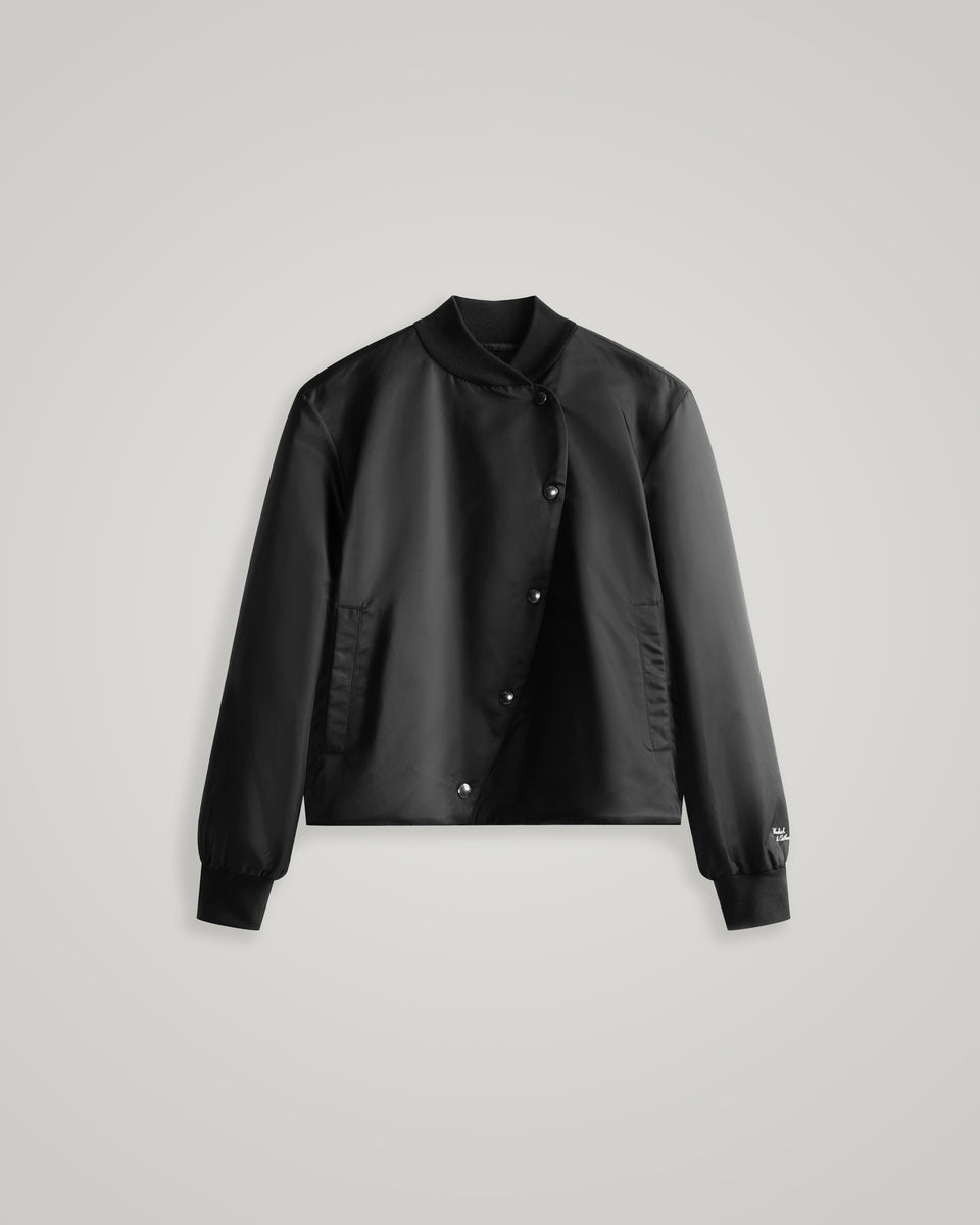 DC Swan Bomber Black