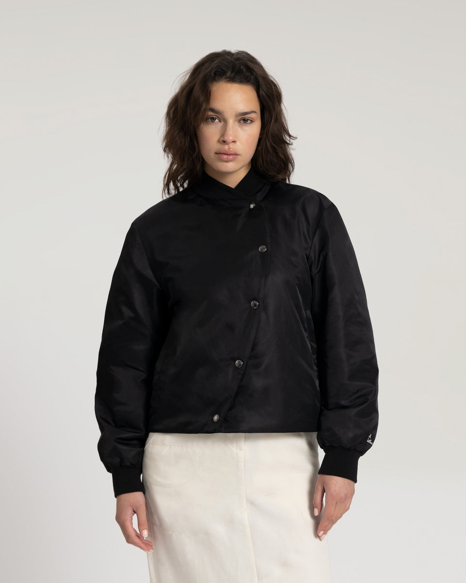 DC Swan Bomber Black