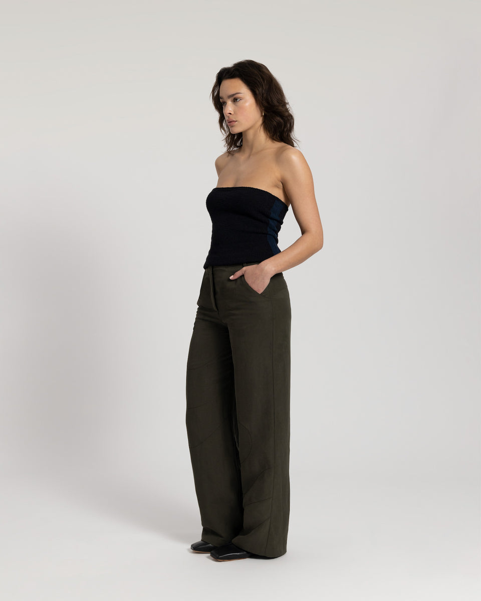 DC Wave Trousers Olive