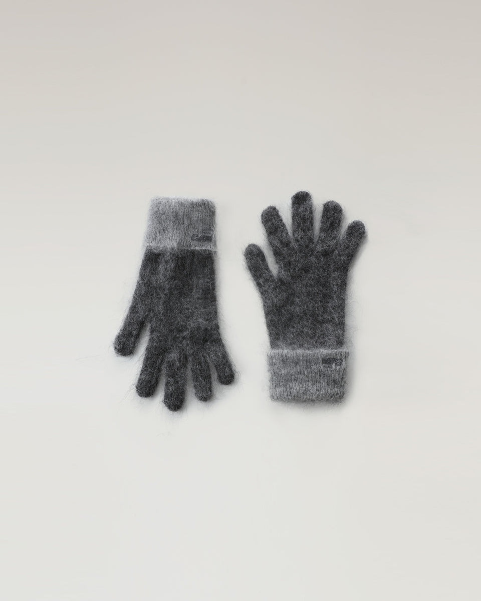 DC Hairy Gloves Two-toned Grey