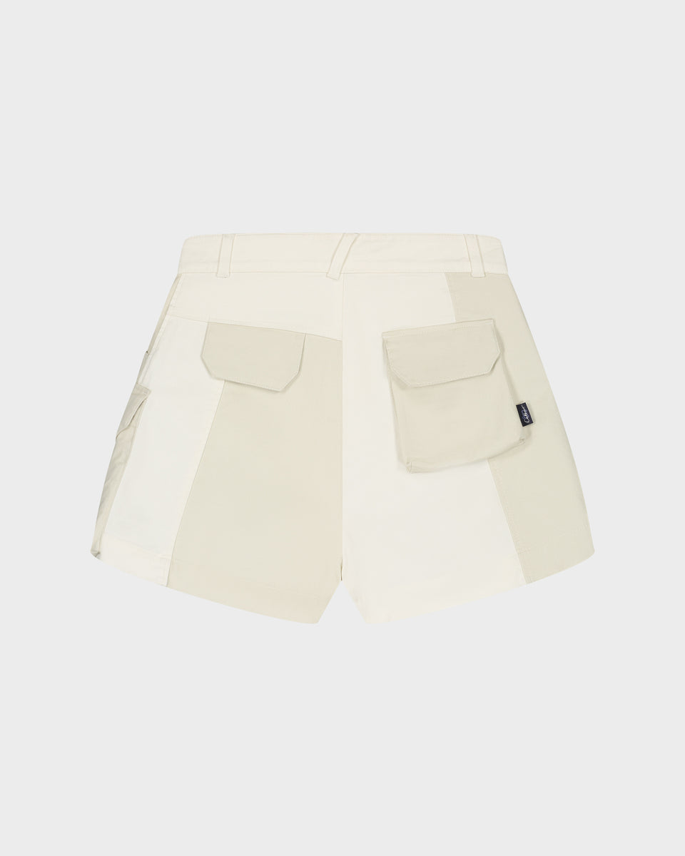 Cargo outlet shorts back