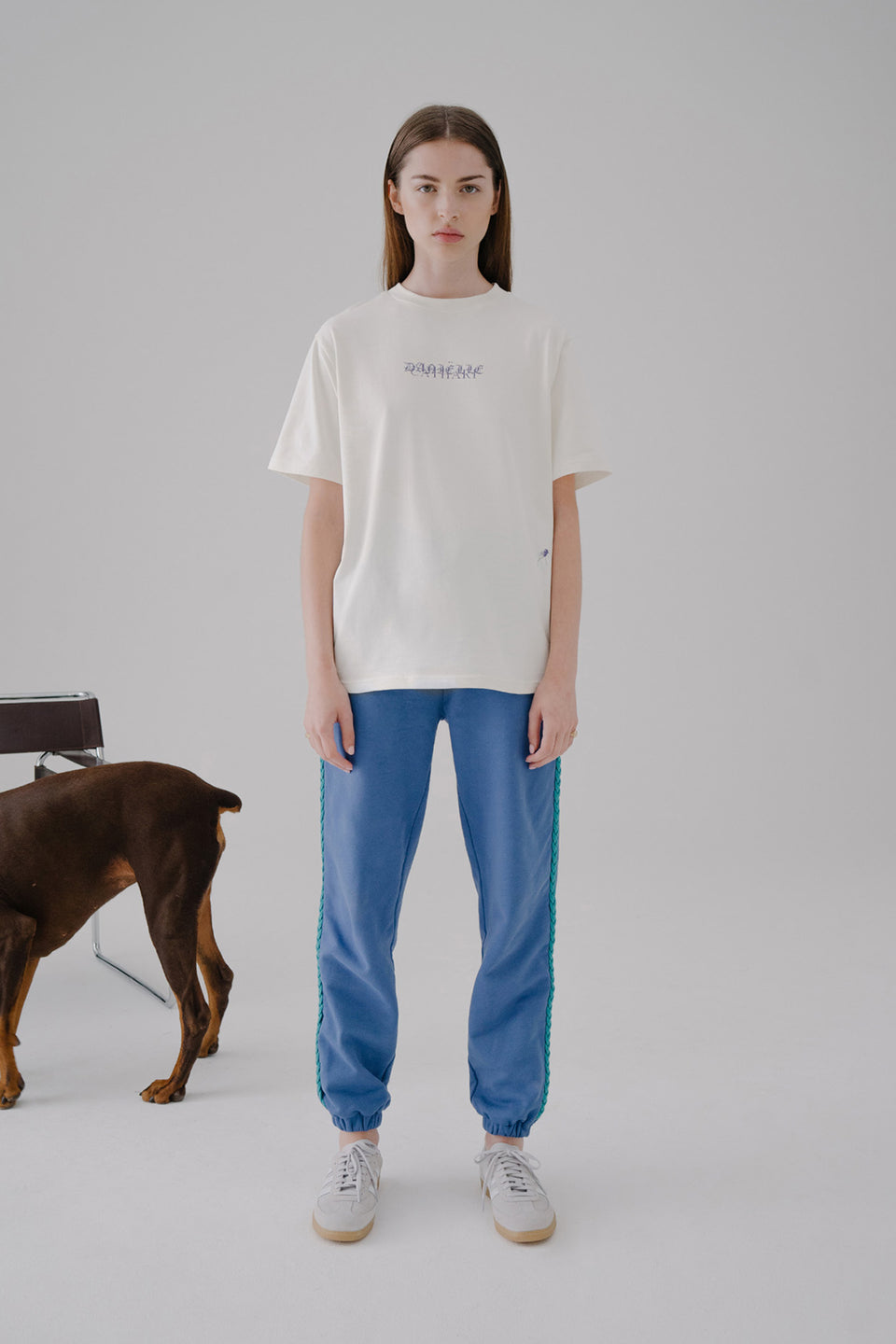 Duo Logo Tee Marshmallow